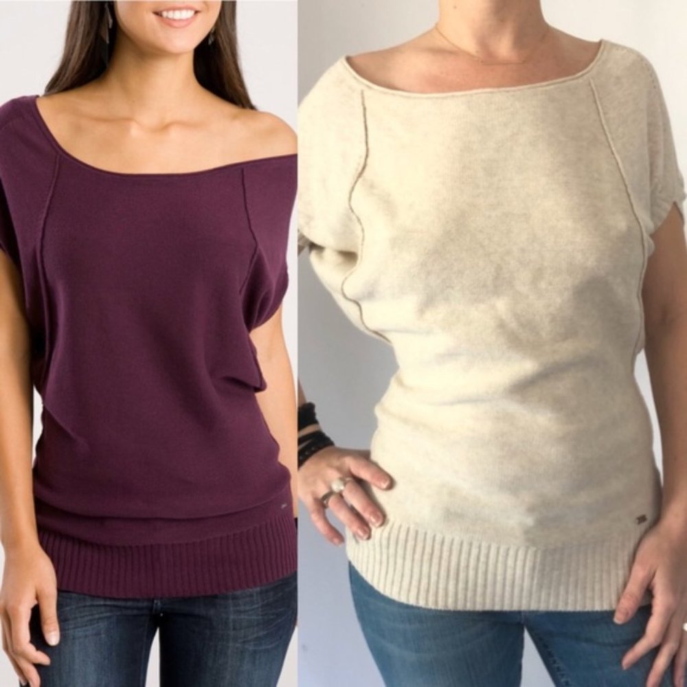 Guess Dolman Unity Top Cream